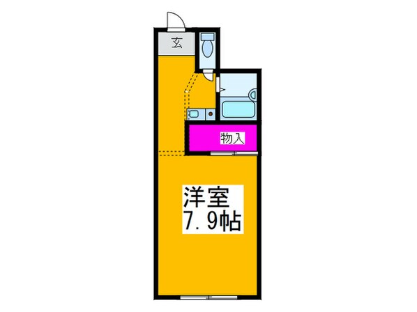 グリーンヒルハイツの物件間取画像